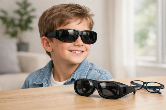 Kids Fit Over Sunglasses for Glasses Guide